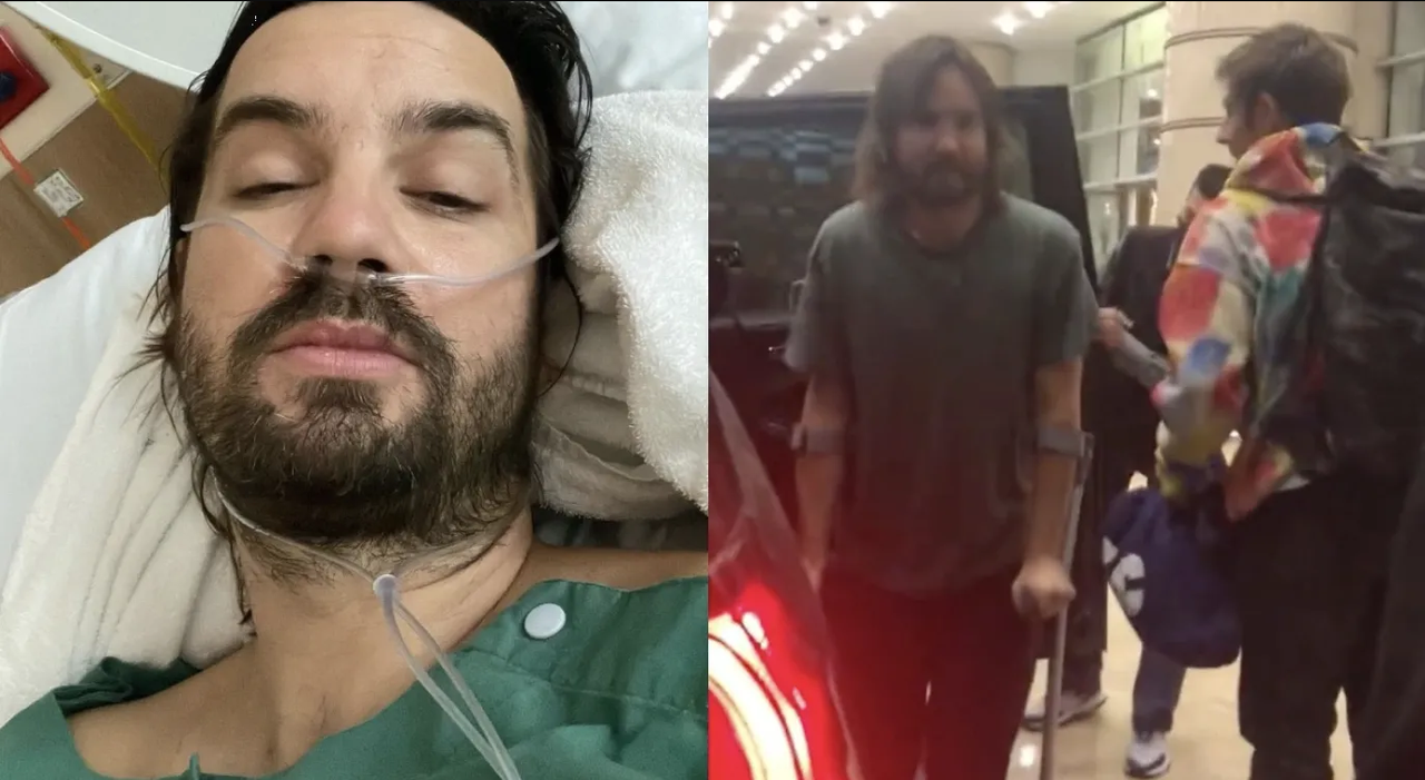 Kevin Parker llega en muletas, pero dispuesto a cumplir su promesa con sus fans