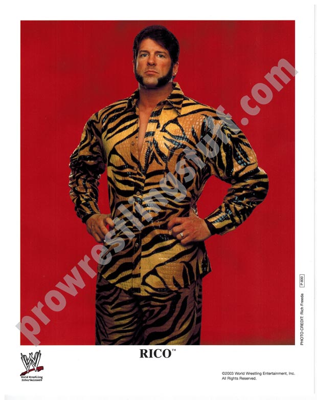 Rico P-800 WWE 8x10 promo photo