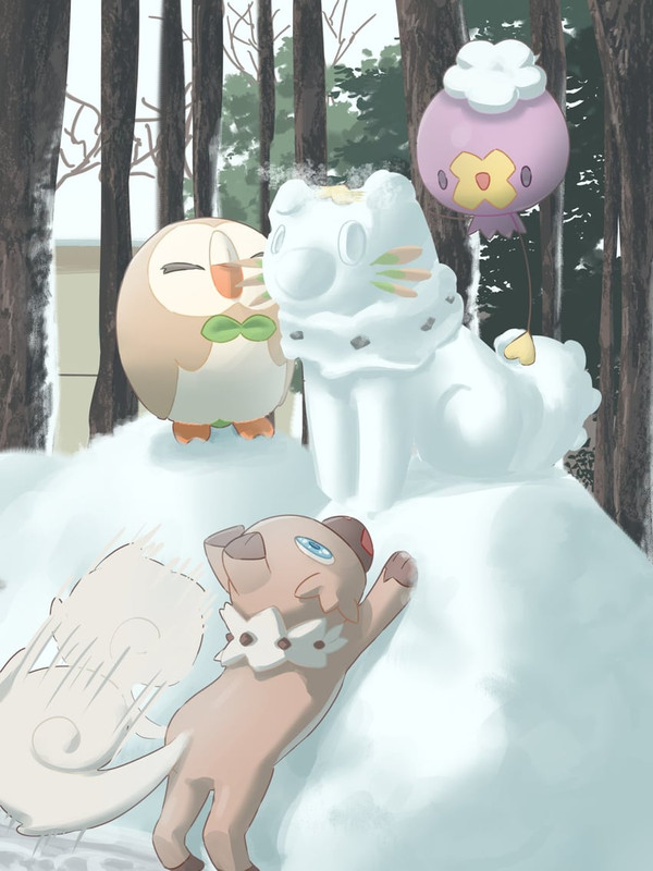 rowlet-drifloon-and-rockruff-pokemon-dra