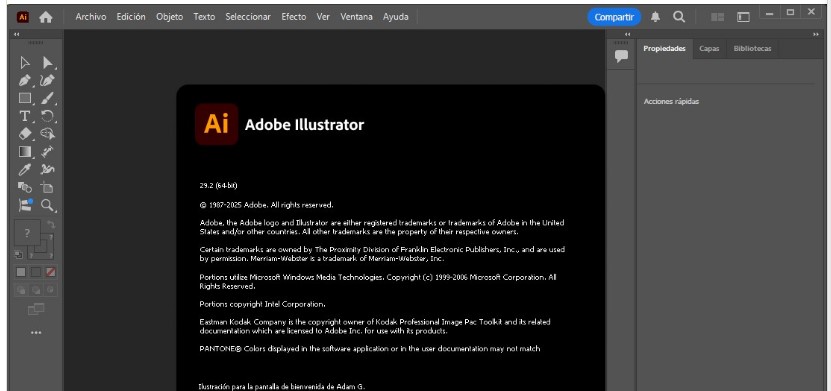 Adobe Illustrator 2025 versión completa – El software de gráficos vectoriales estándar