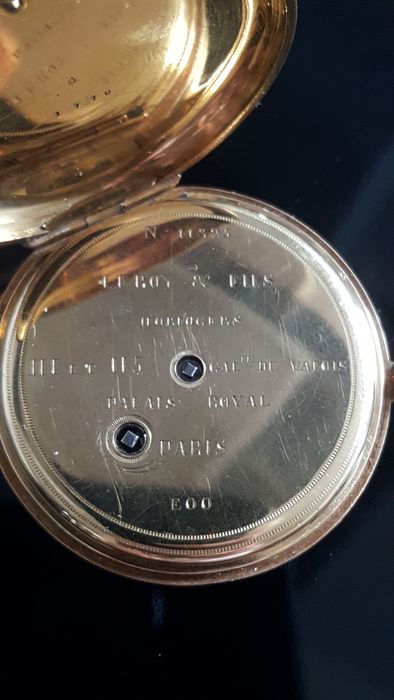 Le Roy & Fils - Relógio de Bolso 1838 - Ouro 18Kt. Guarda-P