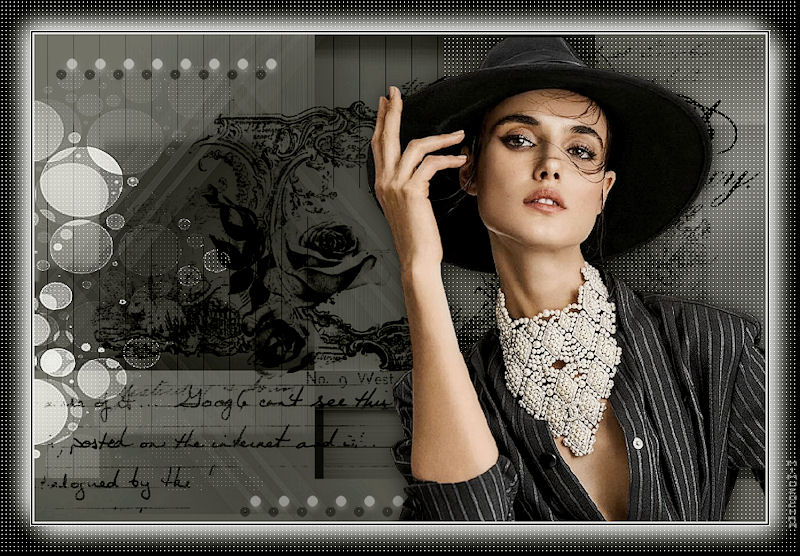 черная шляпка