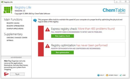 Registry Life 5.30 Registry Life 5.30