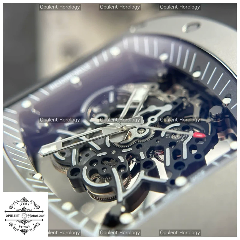 Richard Mille RM055 Bubba Watson Grey Ceramic Replica Watch | High-End Automatic Luxury Timepiece