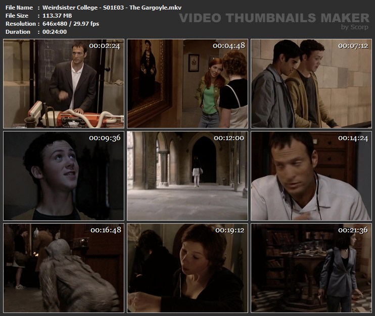 Weirdsister College - S01E03 - The Gargoyle.mkv