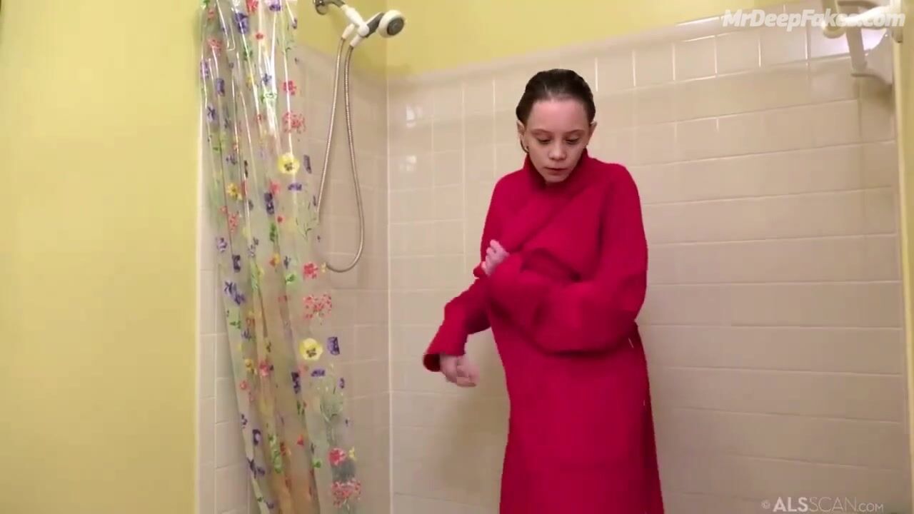 Small boobs Greta Thunberg shaved pussy fingering bedroom video, ActressX.com