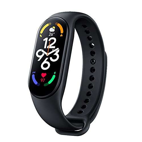 Amazon: Xiaomi Pulsera Inteligente Mi Smart Band 7 (Negra) Versión Global 
