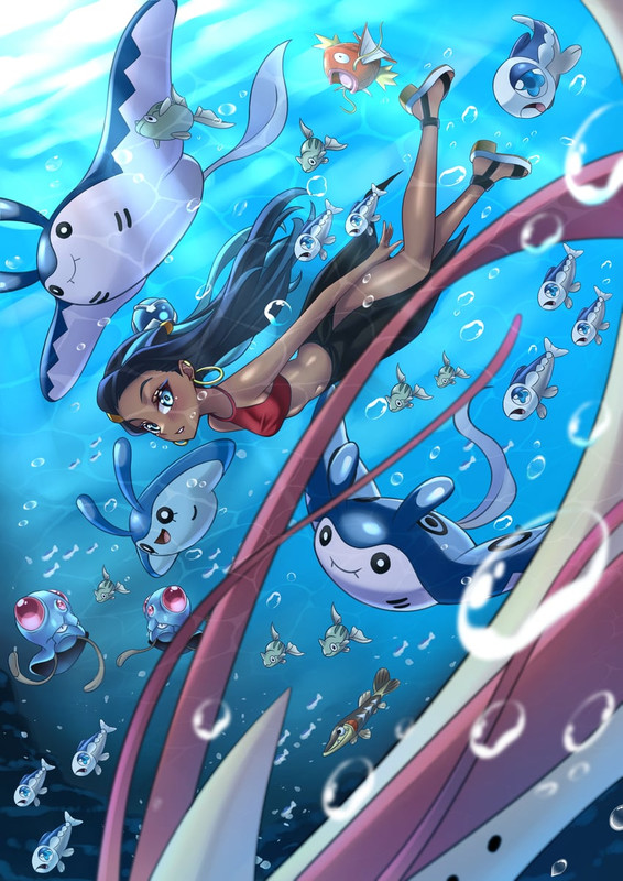 nessa-milotic-magikarp-wishiwashi-wishiw