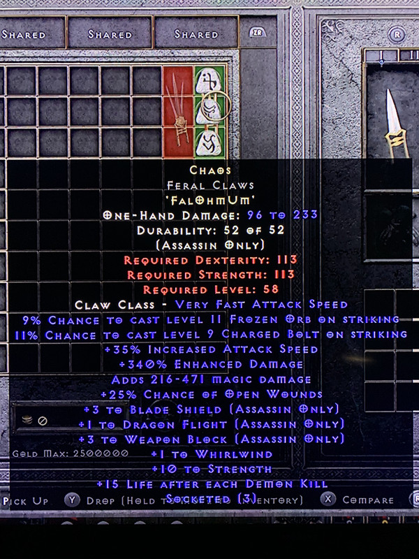  Perfect Chaos Gg Feral Claws 3wb 3bs 1df Topic d2jsp