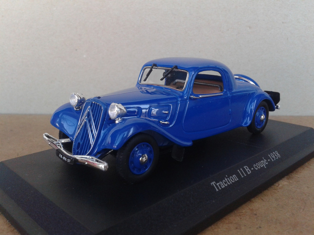 1938 Citroën Traction Avant 11 B Coupé (Universal Hobbies – nº20 LA SAGA DE LA TRACTION CITROËN) (3)
