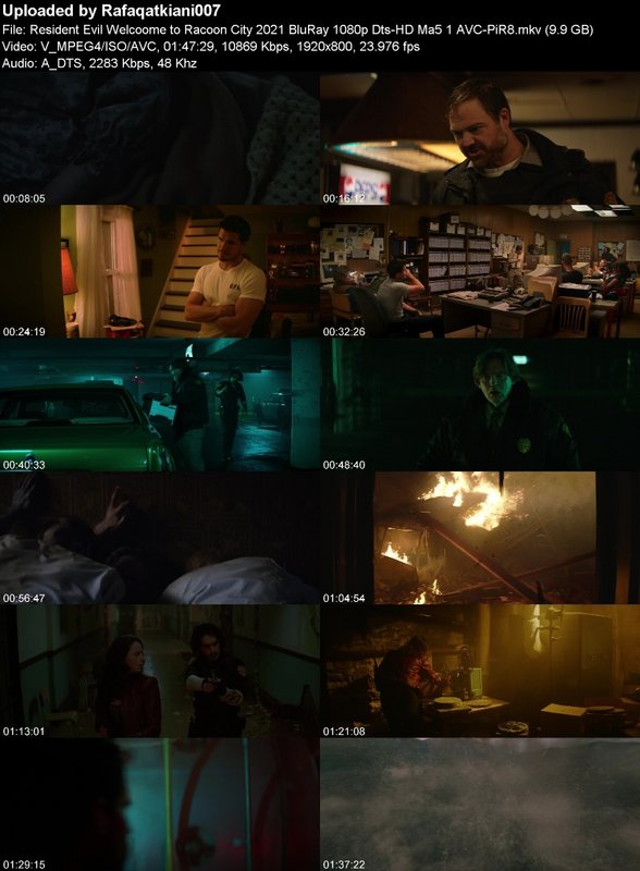 Resident Evil Welcoome to Racoon City 2021 BluRay 1080p Dts-HD Ma5 1 AVC-PiR8