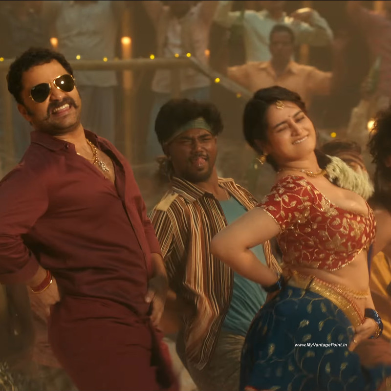 25 Ayesha Khan Hot Item Song MOTHA in Gangs of Godavari (2024)