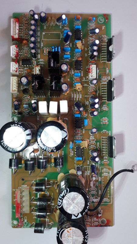 01 - Placa Visão superior desconectada