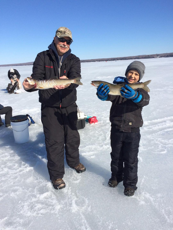 Emmet ice fishing