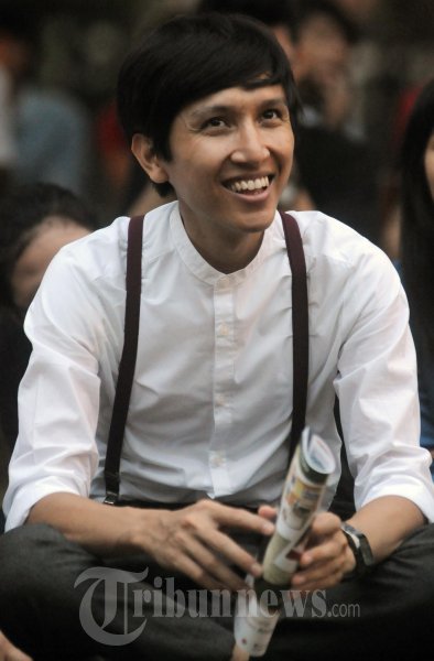 Gitaris The Changcuters Arlanda Ghazali Langitan alias Alda.