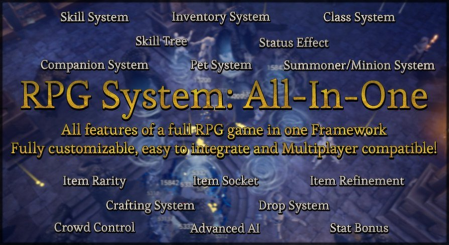 Unreal Engine Marketplace - RPG System - All-In-One (5.0)