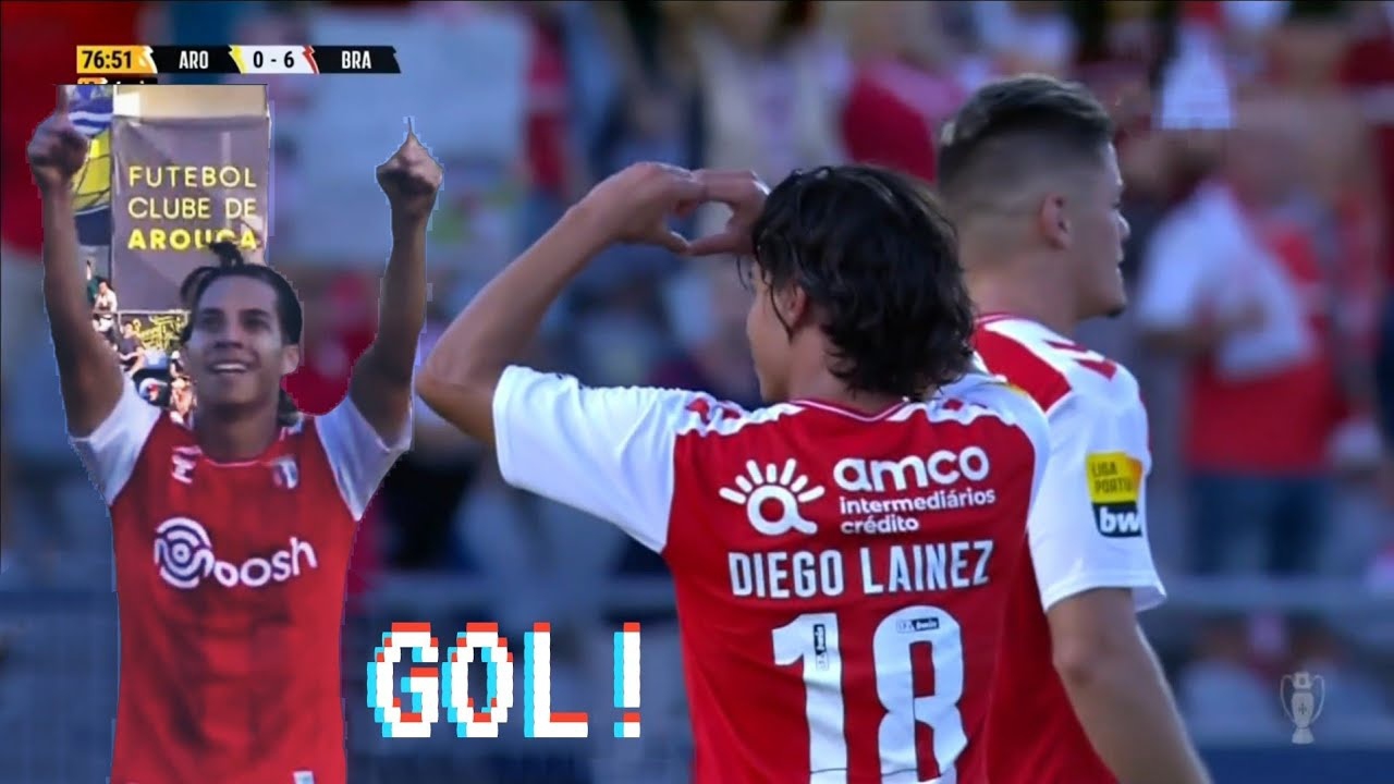Diego Lainez habla sobre su primer gol con el Braga en Portugal