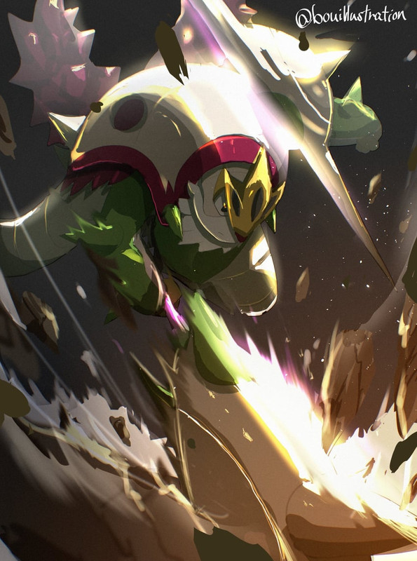 chesnaught-and-mega-chesnaught-pokemon-d