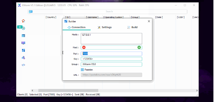 XWORM RAT 5.1 + 5.2 CRACKED