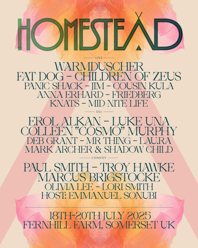 homestead-2025-lineup