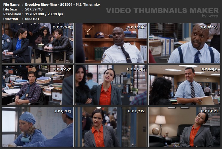 Brooklyn Nine-Nine - S01E04 - M.E. Time.mkv