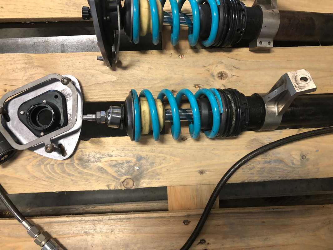Both front shocks 2