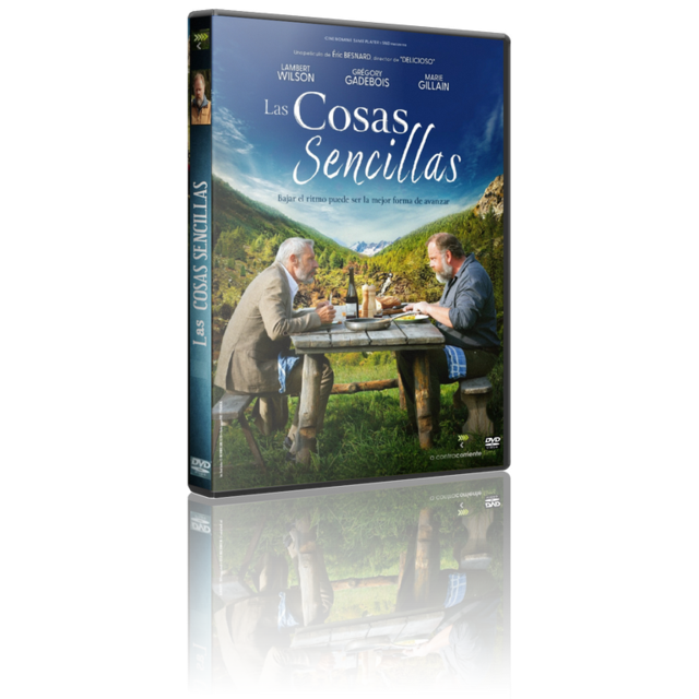 Portada - Las Cosas Sencillas [DVD9 Full][Pal][Cast/Fra/Cat][Sub:Varios][Drama][2023]