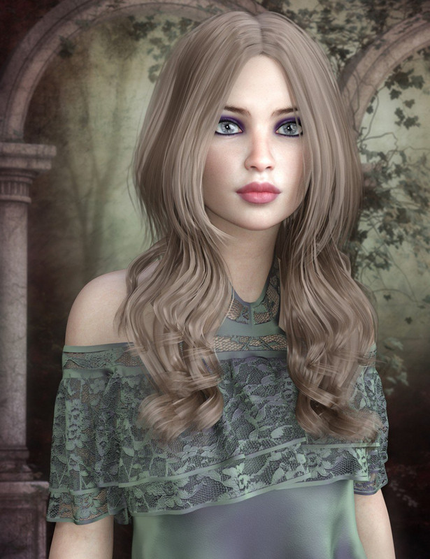 savanna hair for genesis 8 females 00 main daz3d