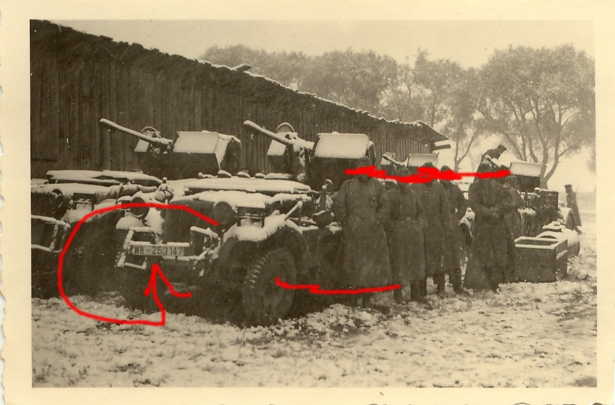 Rußland Panzer Flak 2 cm auf Halbkette 1 Tonner SdKfz WK II  2