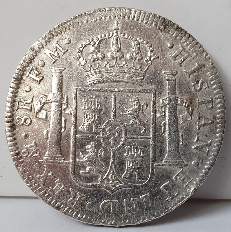 8 Reales Carlos IV 1796-MºFM 20220913-123321