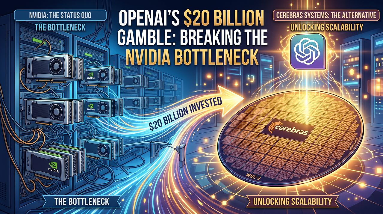 OpenAI’s $20 Billion Gamble: Why the Cerebras Systems Bet Changes the AI Hardware Race