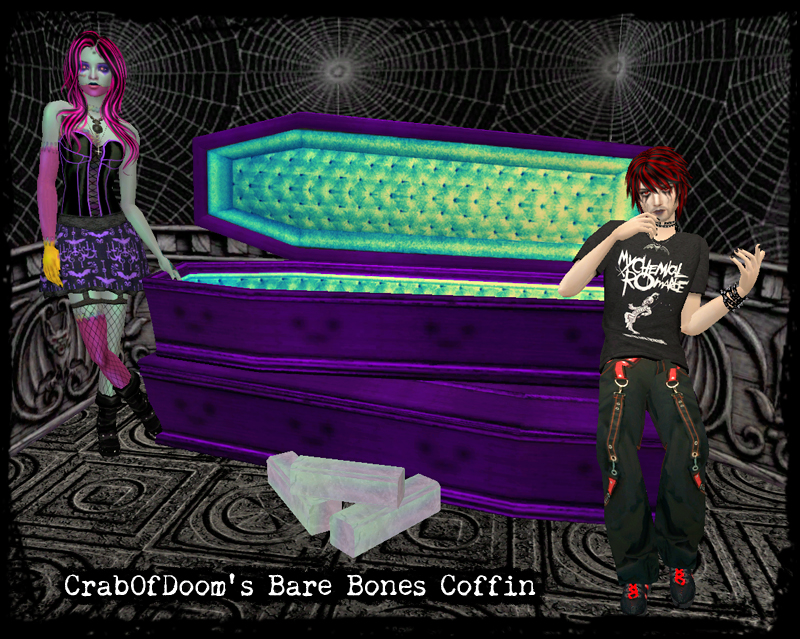 Bare Bones coffin preview with Willow and Vampire Pooter