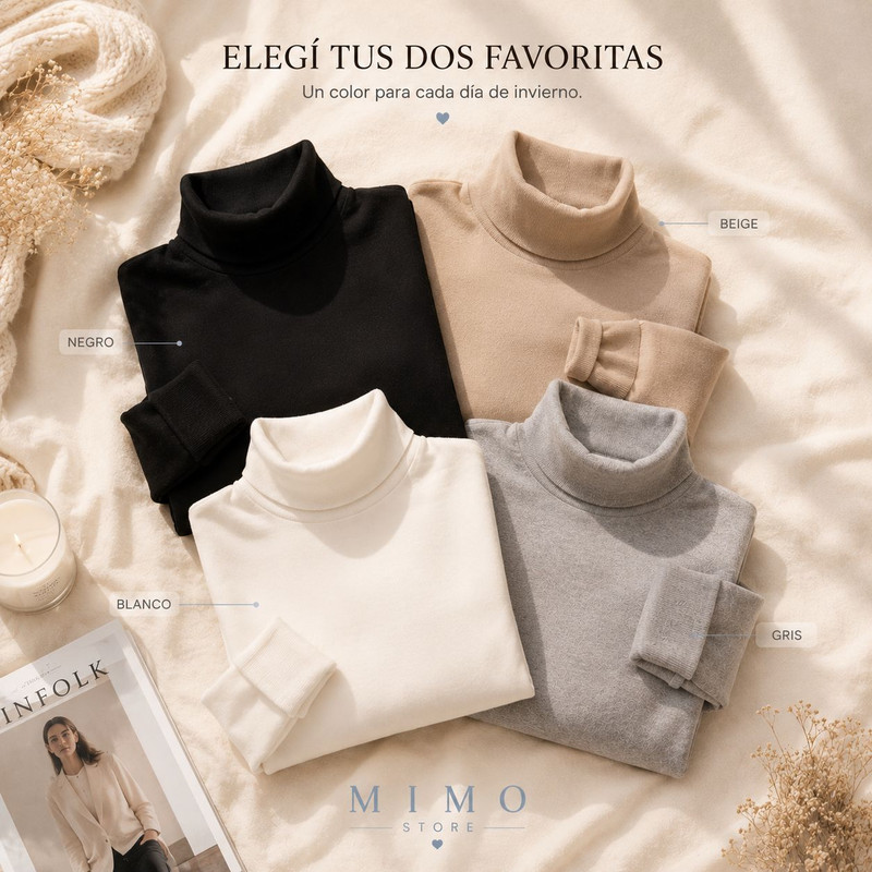 Polera frizada MIMO outfit