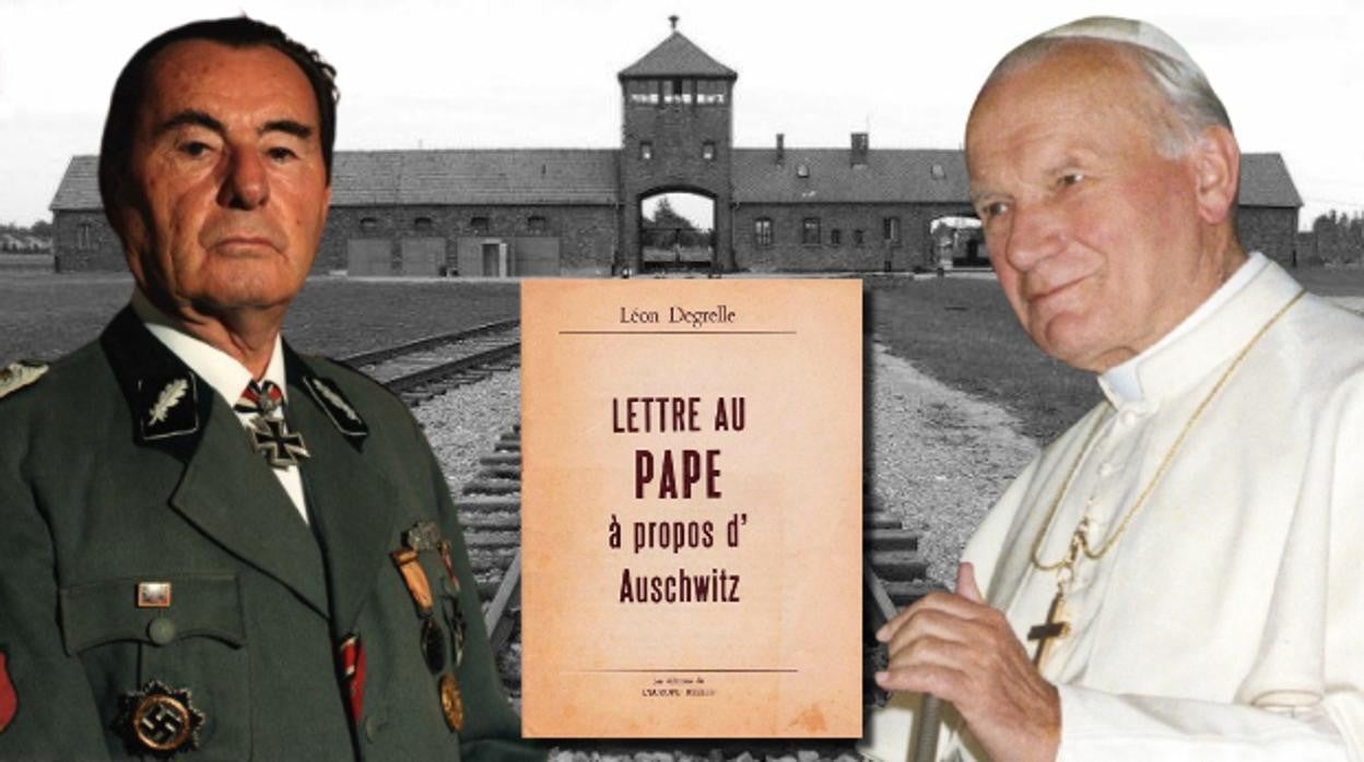 Léon Degrelle y el Papa Juan Pablo II