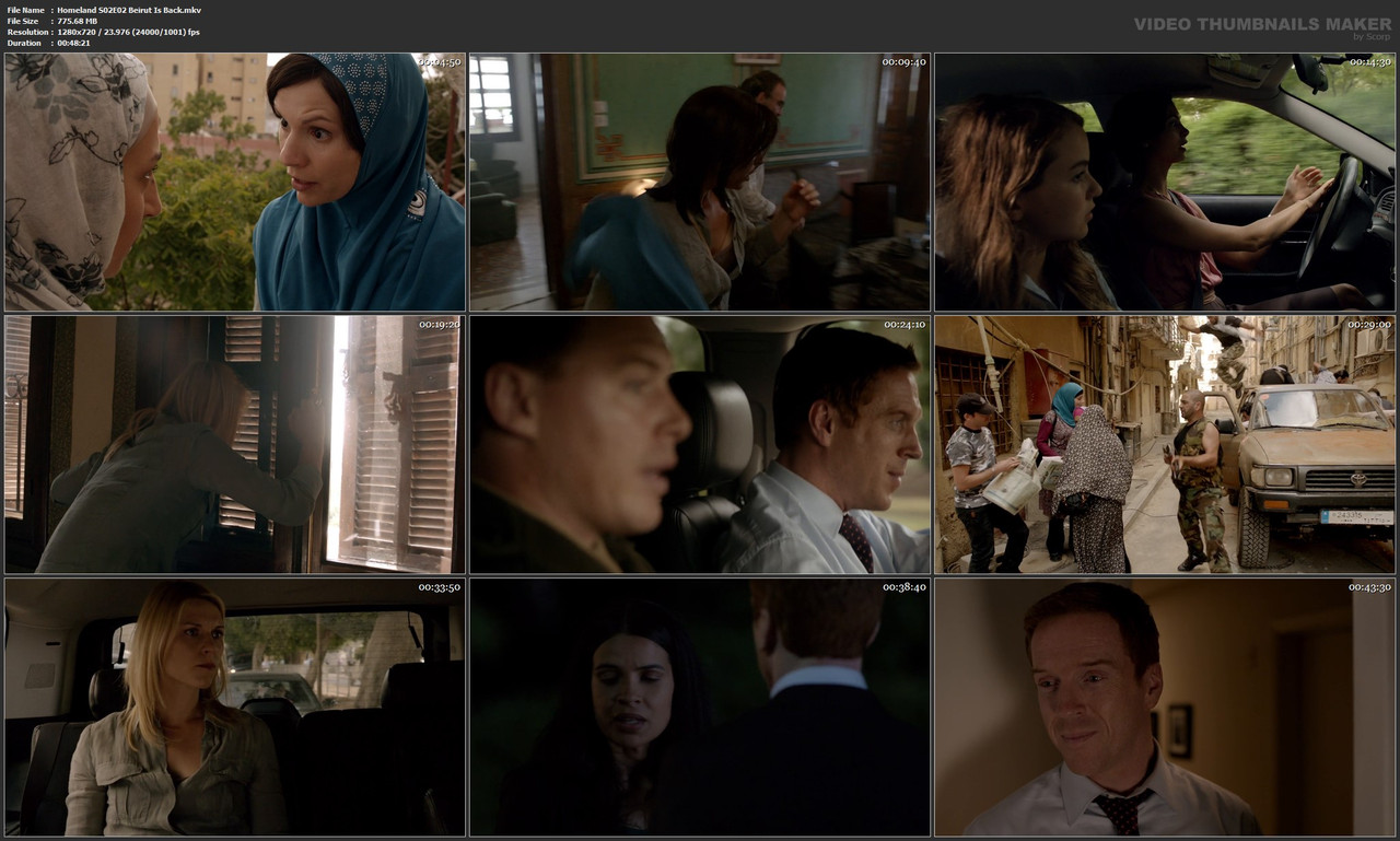 Homeland S02E02 Beirut Is Back.mkv