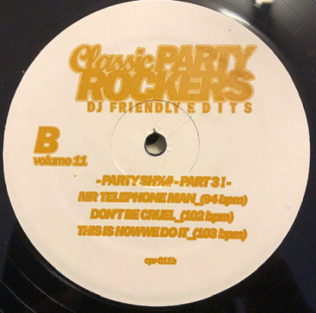 VA - Classic Party Rockers Vol. 11 - 12 & Hip Hop Classics Part 1 (Strictly Hits Vinyl Service)