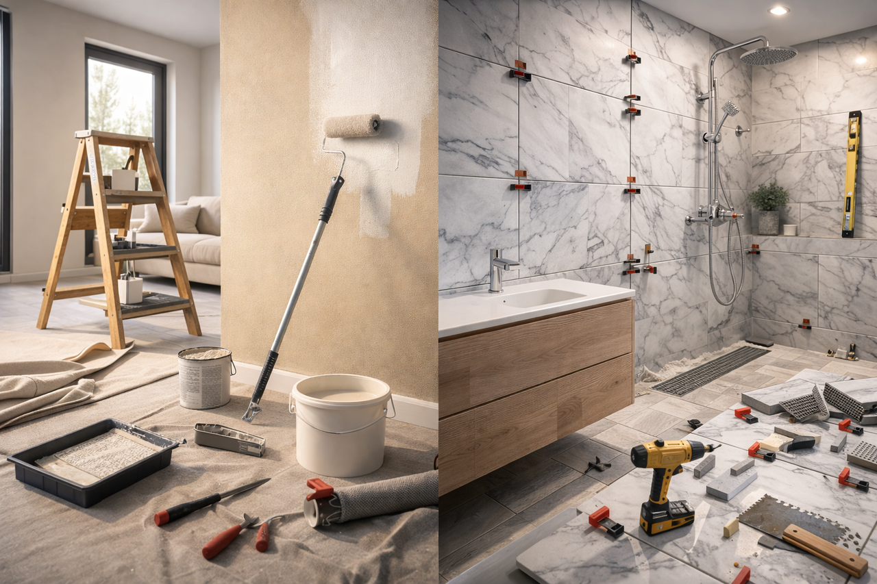 Finitions intérieures