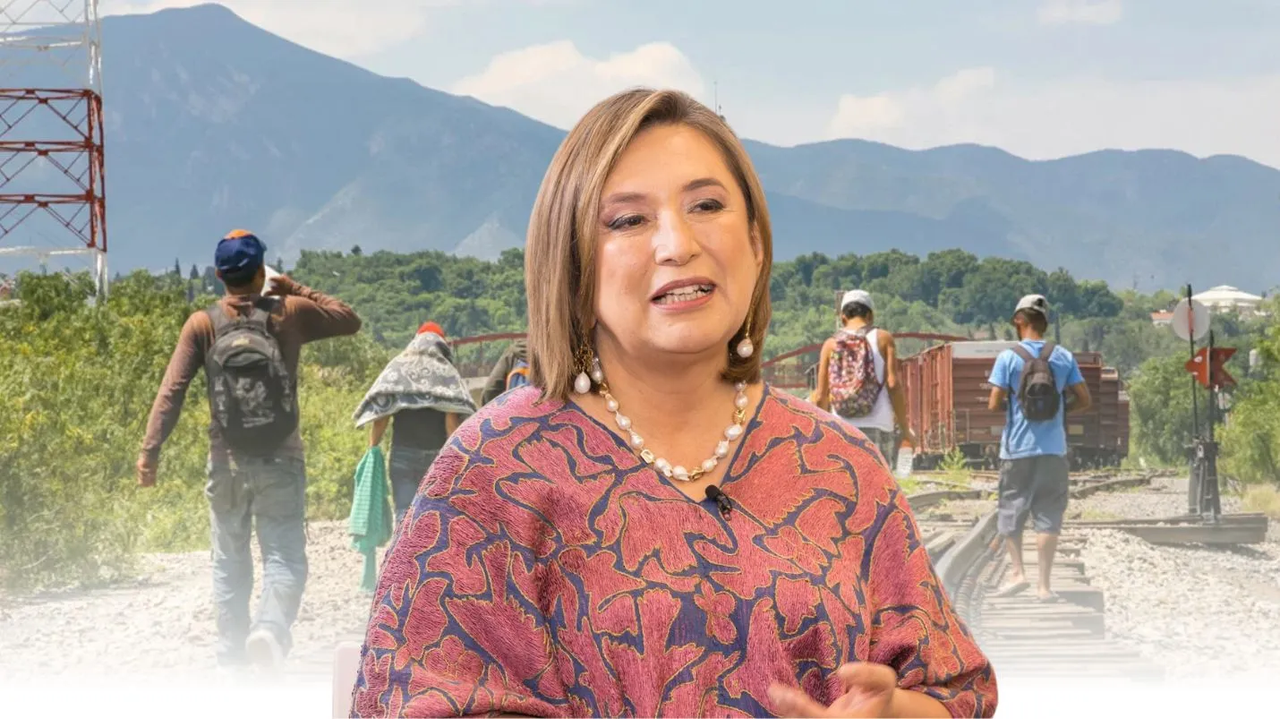 Xóchitl Gálvez desata polémica al querer defender a los migrantes