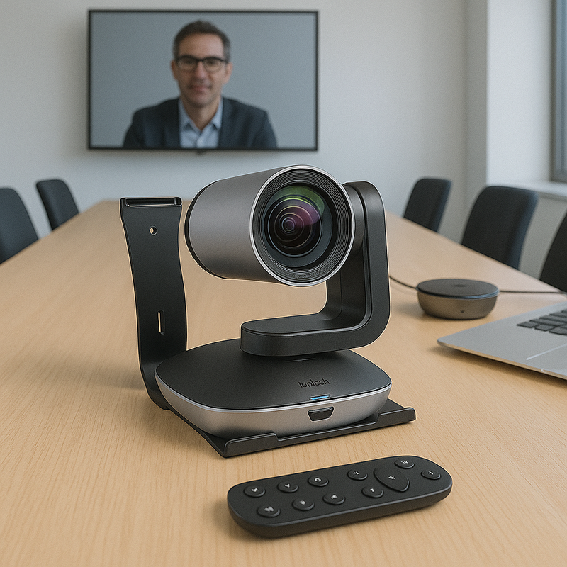 Câmera PTZ Full HD do sistema Logitech GROUP