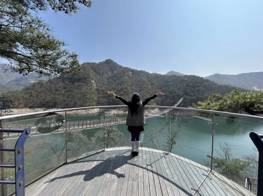 단양 가곡면 산촌 풍경