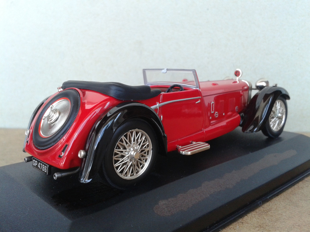 1931 Daimler Double Six 50 Sport Drophead Coupé (Ixo-Altaya) (5)