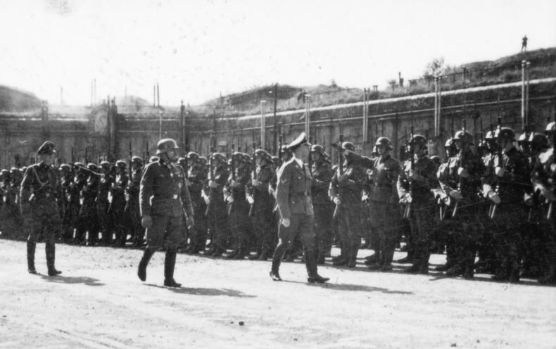 Himmler en Metz, Feste Alvensleben, 7 de septiembre de 1940