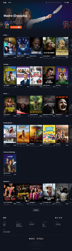 Watch Free Movies and TV Shows Online   Streaming Movies and TV   Tubi