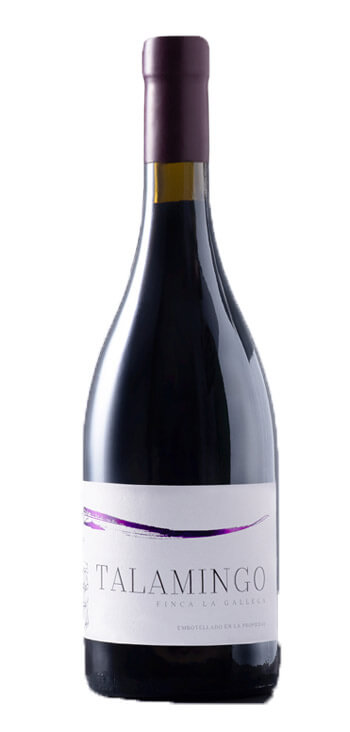 Vino Talamingo Finca La Gallega - Syrah ECO (2020) Botella 75CL.