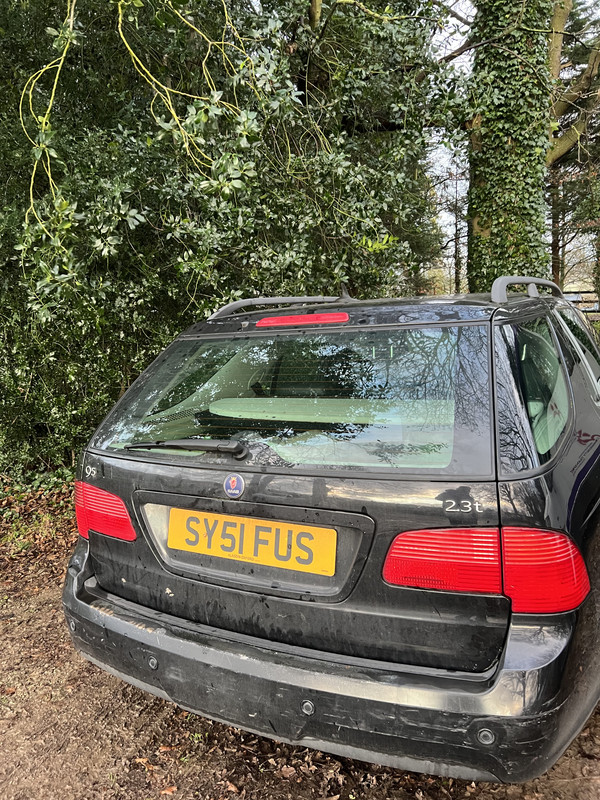 Photo of Saab with numberplate SY51FUS