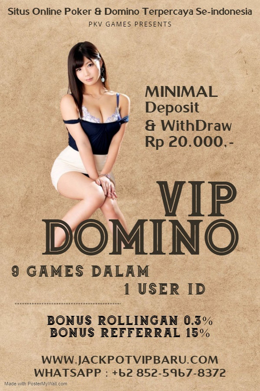 VIP DOMINO : SITUS ONLINE BETTING TERBESAR & TERPERCAYA SE-IND || DominoVipAsia.Net  -  DominoVipAsia.Com  -  DominoVipAsia.Info - Page 4 100