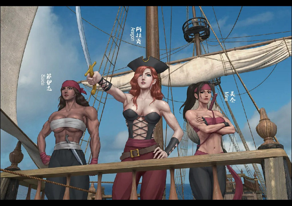 [羽毛] 百花炼狱之海贼团80P 72MB (2)