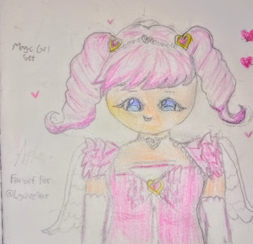 Magic Girl Fan Art. So cute!