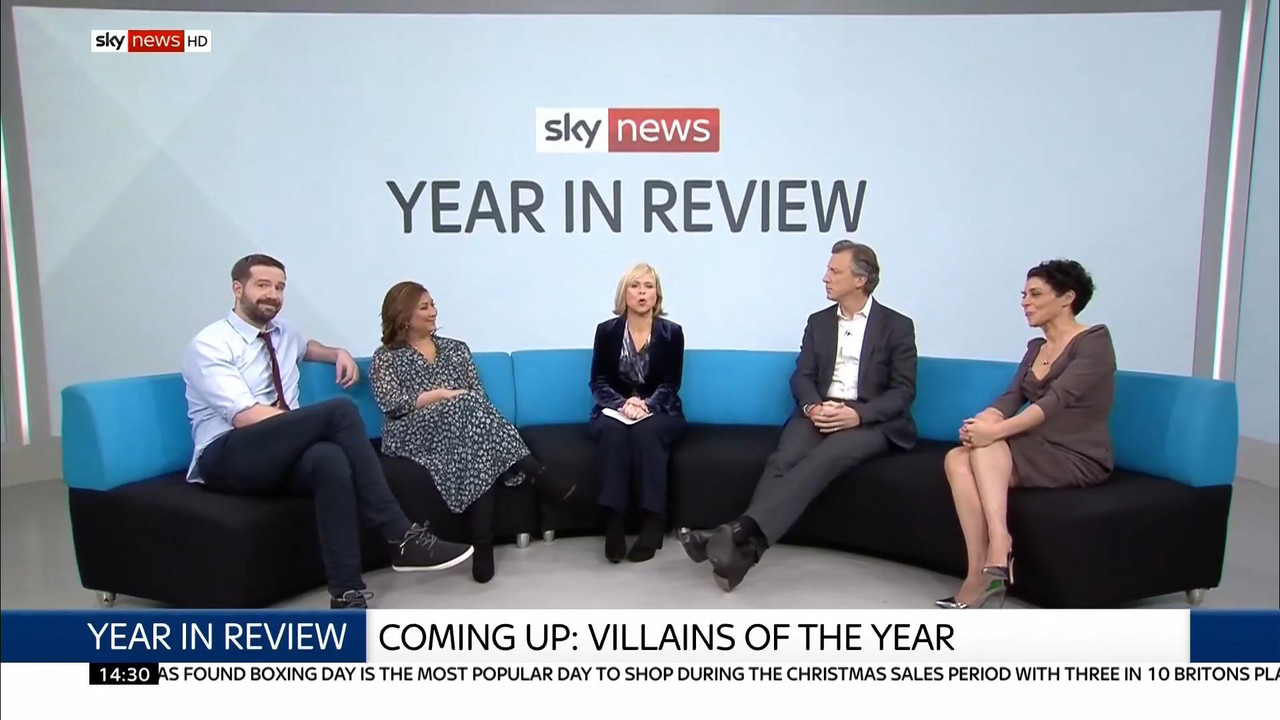 26 December - 14.00.00 - Year In Review. Anna Botting is joined 