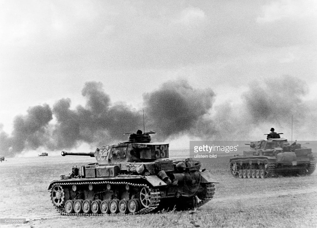 Advance toward the Caucasus - tanks (pzkpfw IV (